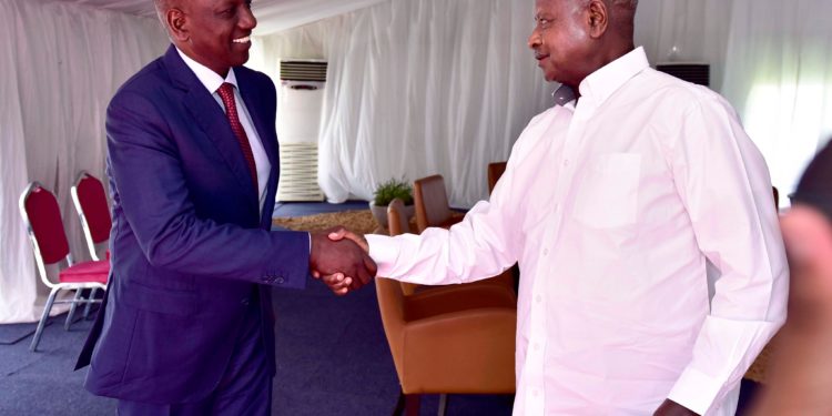 President Yoweri Museveni meets President William Ruto