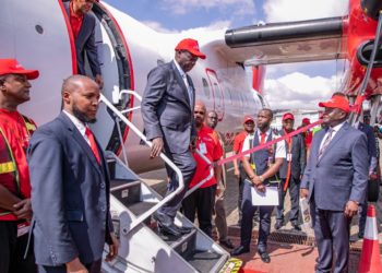 Rigathi Gachagua launching flights to kakamega