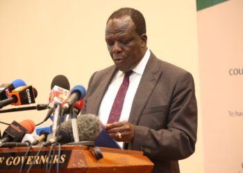 Former Council of Governors chairman Wycliffe Oparanya