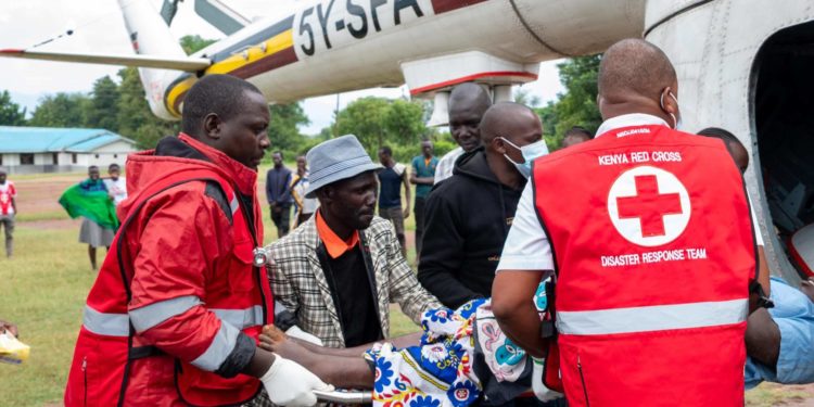 Rescue teams in Elgeyo Marakwet after Kenya landslide