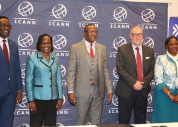 ICANN during a press release