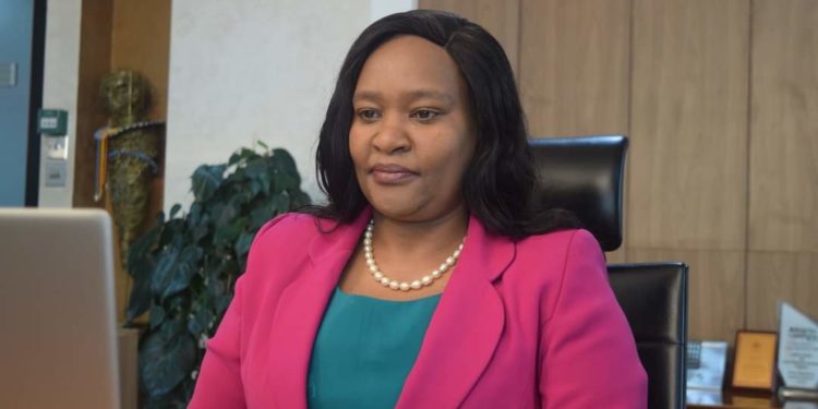 KenGen Managing Director CEO Mrs Rebecca Miano