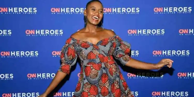 NELLY CHEBOI at the CNN heroes award