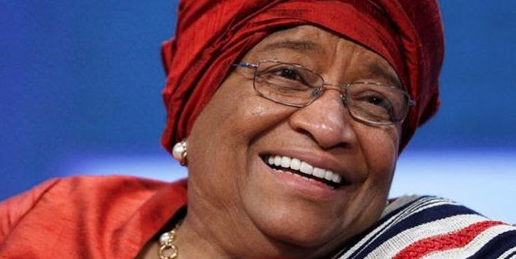 Nobel Peace Prize winner and Africa’s first woman president, Ellen Johnson Sirleaf