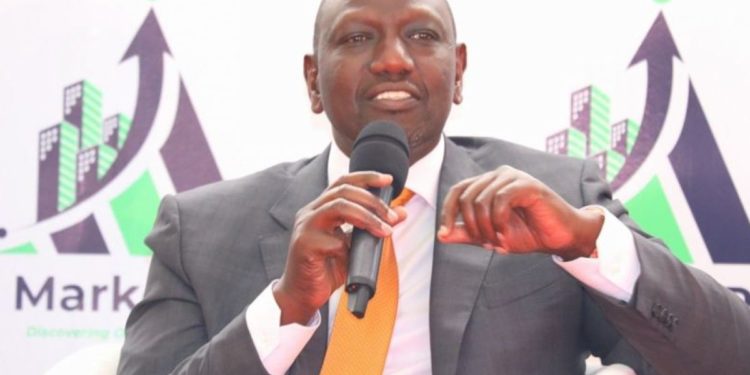 President William Ruto at NSE