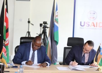 The signing of the FY22:23 Joint Work Plan between the County Government of Kitui and USAID Implementing Partners