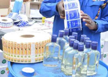 Counterfeit alcohol nabbed by police and KRA