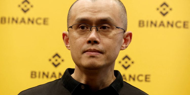 FILE PHOTO: Changpeng Zhao, founder and chief executive officer of Binance, attends the Viva Technology conference dedicated to innovation and startups at Porte de Versailles exhibition center in Paris, France June 16, 2022. REUTERS/Benoit Tessier/File Photo